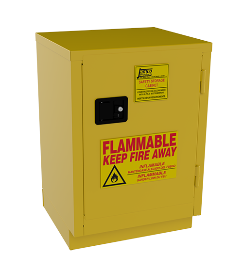 Jamco 90 Gallon Forkliftable Safety Cabinet - Manual Close