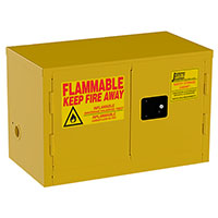 BU11 Safety Flammable Cabinet - Countertop/Stackable, Self Close